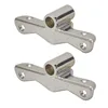 CNC Machine Milling Zinc Chrome Plated Boat Oar Lock Side Mount Socket