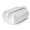 durable aluminum mess tin easy to carry military/camping mess tin