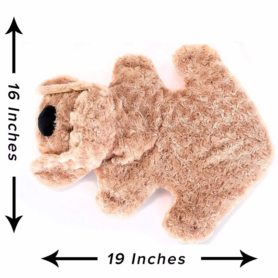 A876 Weighted Lap Pad Kids Blanket Sleeping Plush Dog Doll Washable ...