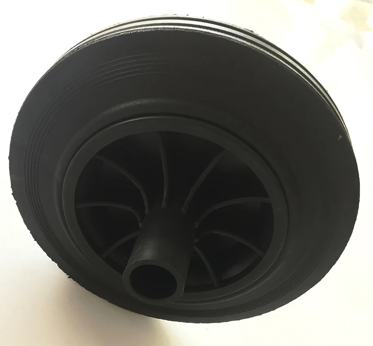 8 Inch Plastic Solid Powder Rubber Dustbin Wheel Buy 8 Inch Wheel