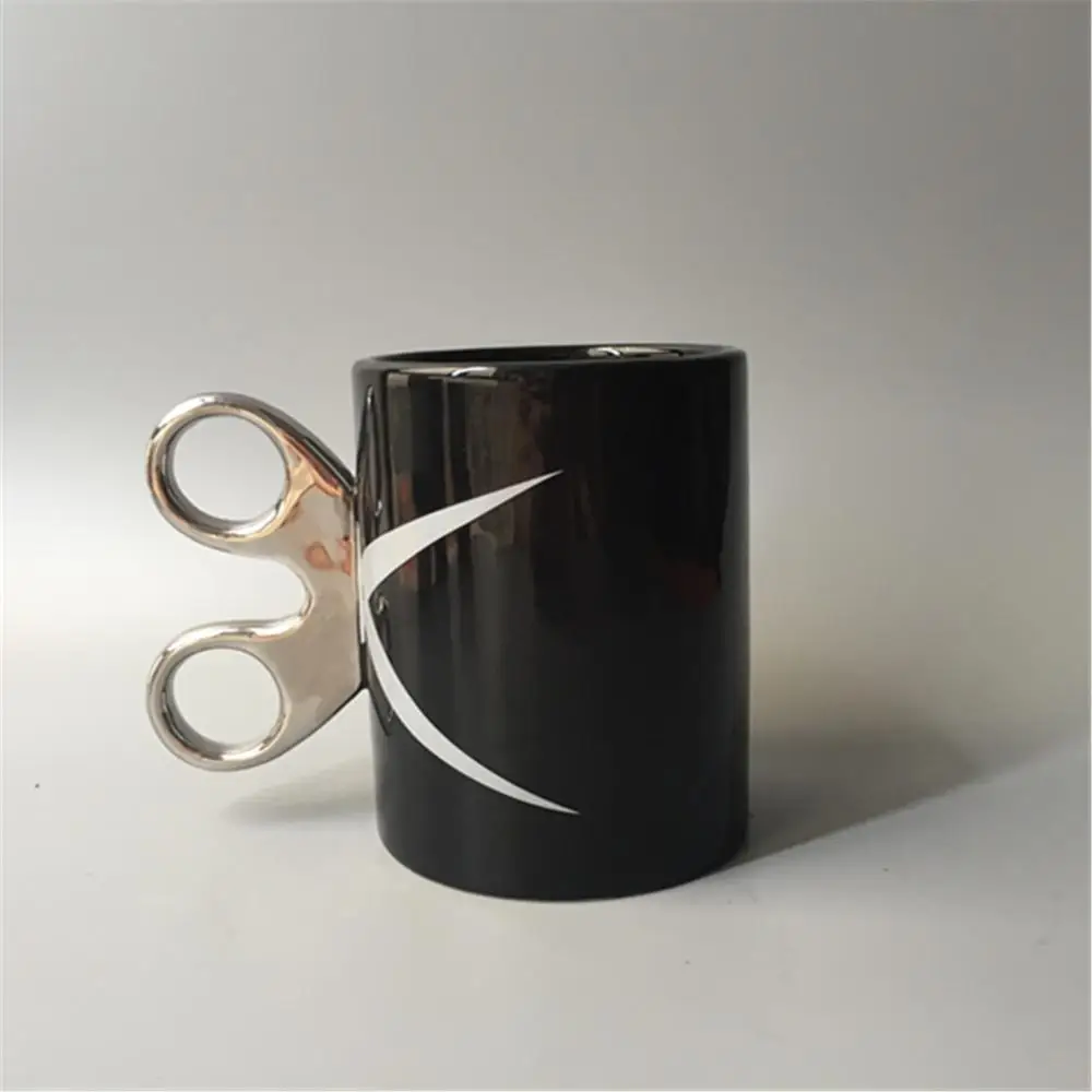 3d Gunting Menangani Desain Cangkir Kopi Mug Kustom Buatan China