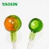 mini two massage balls with plastic stick for the whole body area massaging