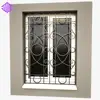 Aluminum Window with Decorative Iron Window Bars