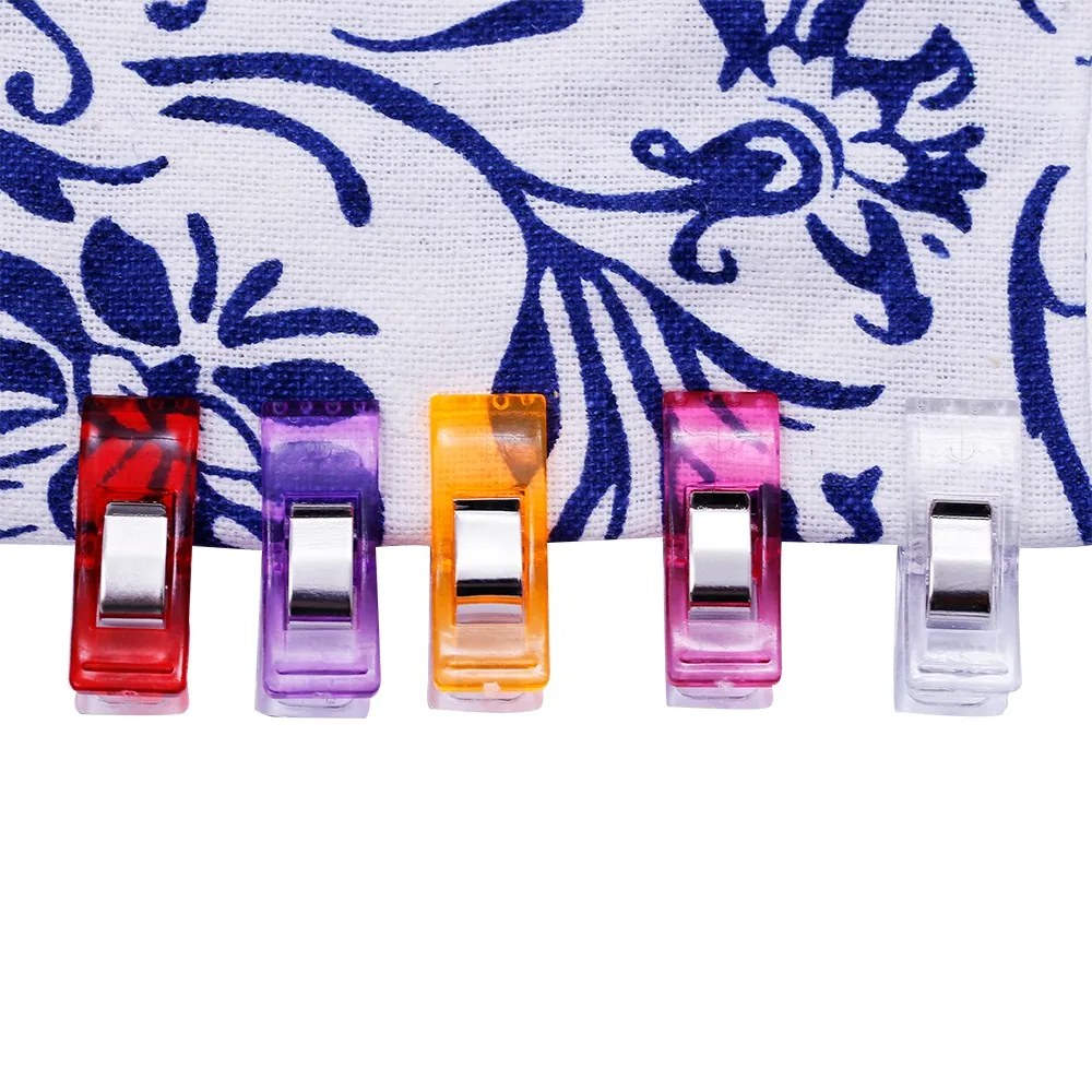 Rts Multipurpose Small Plastic Clips Colorful Cloth Clips For Sewing