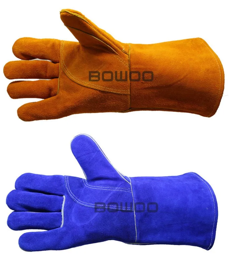 Wholesale Argon Welding Gloves Cow Split Leather Working Gloves Buy