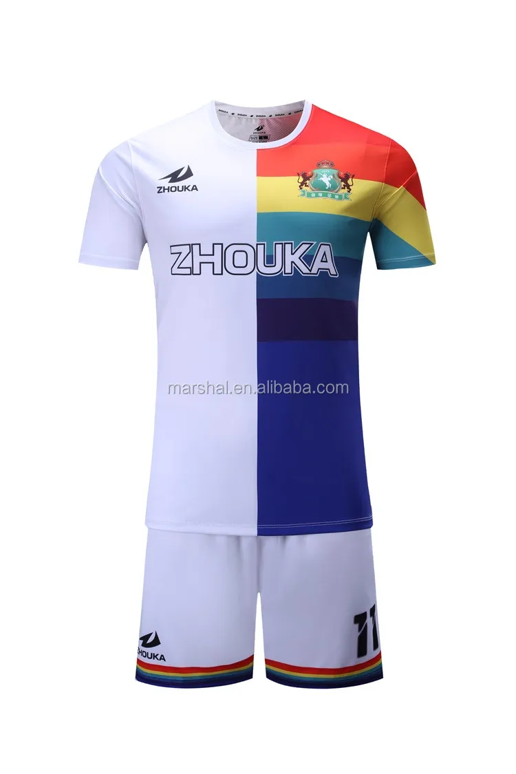 sublimation printing soccer jersey 