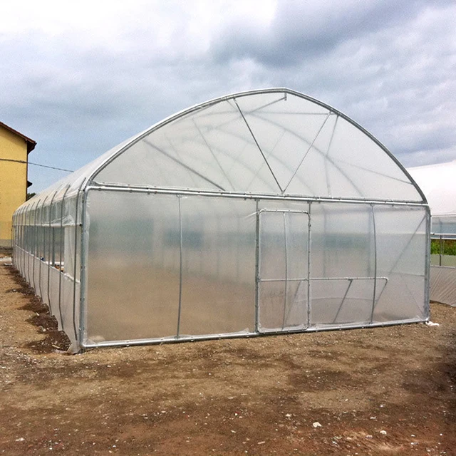 Galvanized Steel Frame Polytunnel Tunnel Used Greenhouse Frames For