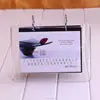 acrylic desk calendar stand with pen holder