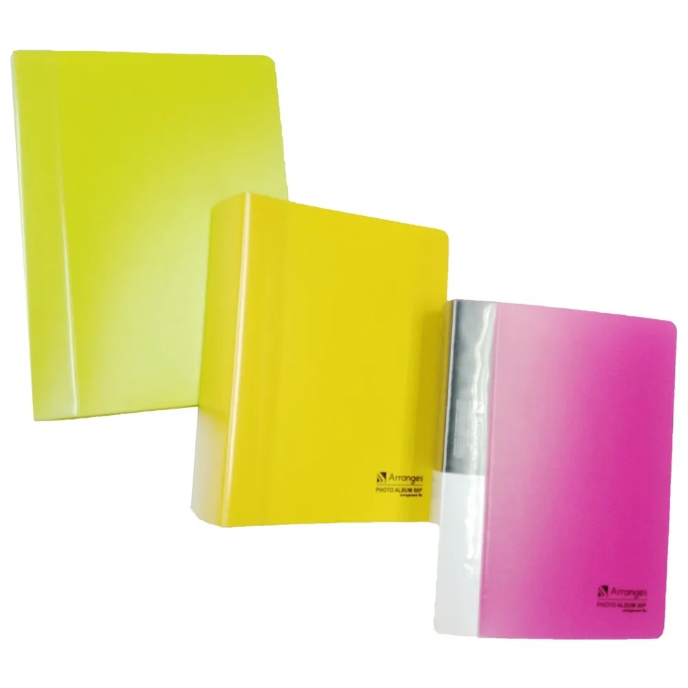 Wholesale Color Printing 4x6 Photo Album Plastic Cover Photo Album