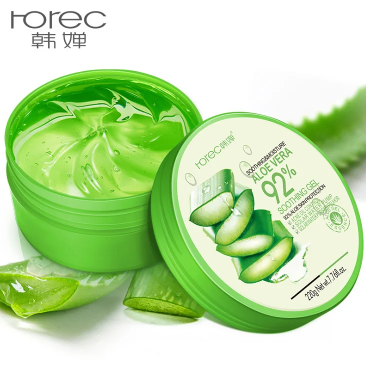 cosmetics soothing & moisturizing aloe vera gel fo