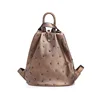 New Design Fashion Star Genuine Leather Women Backpack