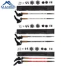 Hot Sell Aluminum 3 section Telescopic Nordic Walking Stick Set With Pedometer