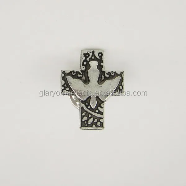 Holy Spirit Dove Lapel Pin Badge - Piety Stall