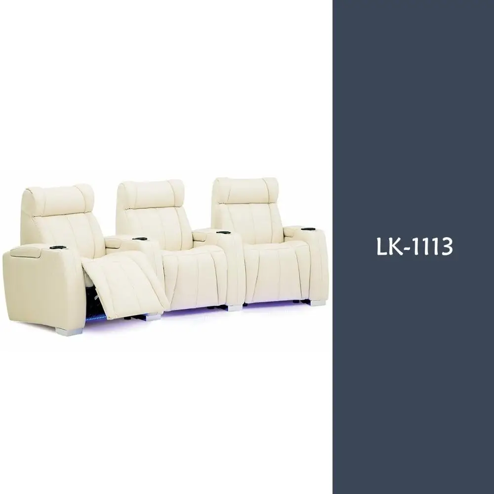American Living Room Recliner Sofa White Modern Leather Cheers Rocker Full Grain Rocking Electric Cinema