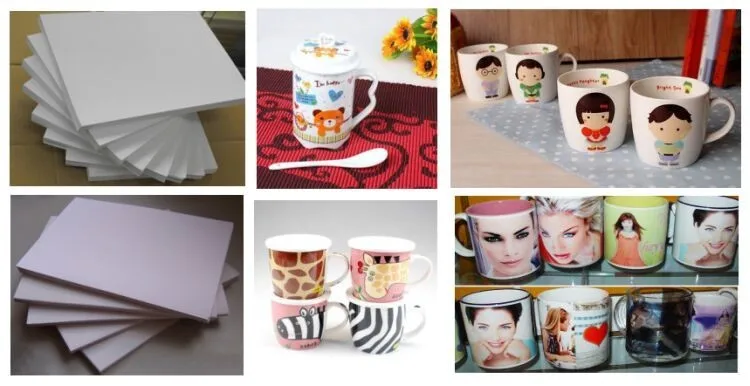 100g fast dry sublimation paper roll for inkjet printer