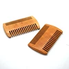 wooden hair comb custom personalized beard comb