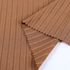 Shaoxing keqiao esse 95%polyester 5%spandex dty rib knit fabric order additional