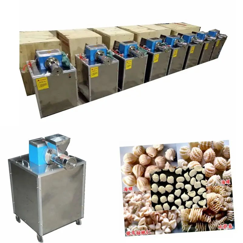 Industrial Fusilli Macaroni Shell Crisp Making Machine Extruded Pasta