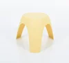 ABS material beige color elephant stool living room stool for sale