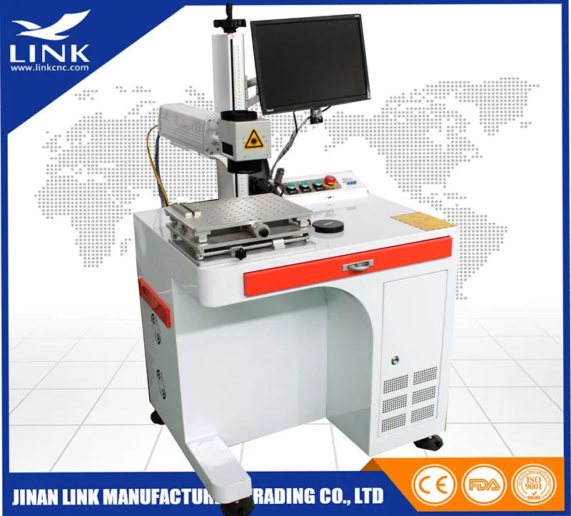 Fiber laser marking machine price 20w 30w 50W with rotating system MAX/CAS/Raycus/IPG