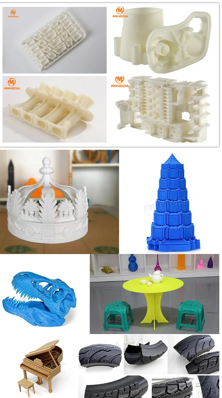 MD-6H Large Format Professional Industrial 3D Printer 400*300*500mm MINGDA 3D Printing Machine(图1)