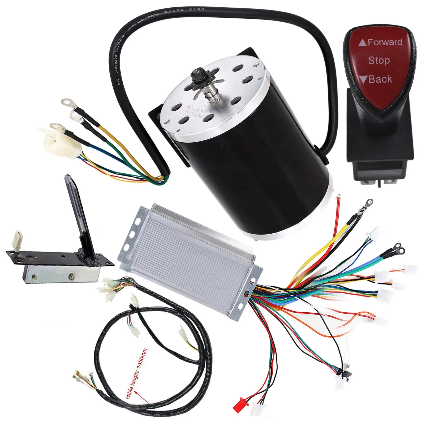 Buy WPHMOTO High Speed 48V DC 1800W Brushless Electric Motor
