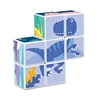 2019 dinosaur 12PCS 3D learning educational magic cube magnetic building puzzle game for kids baby