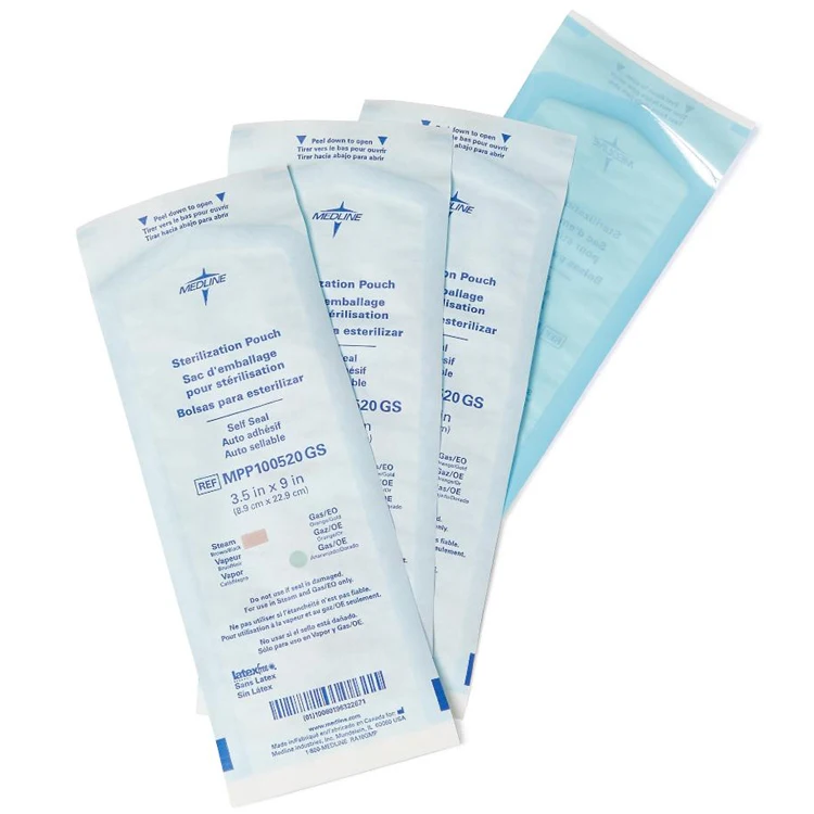 Disinfection Tools Self Sealing Sterilization Paper Bag Sterile