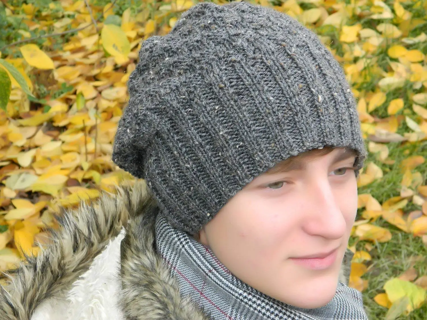 mens knit cap