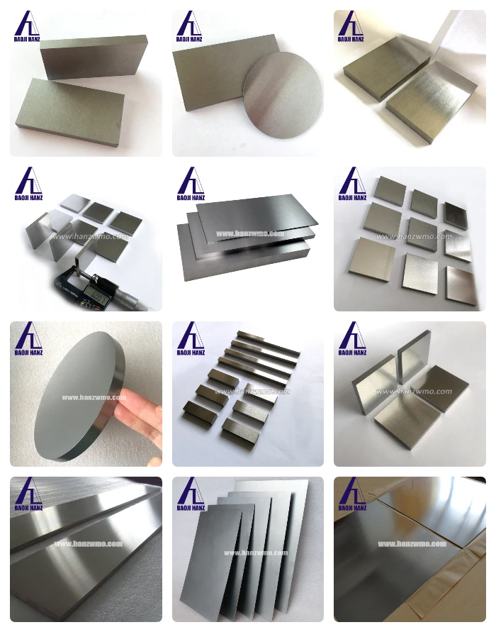 Tungsten Rolled Sheets /plate Price For Sale Buy Tungsten Sheets