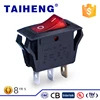Guangdong supplier best sale 3pin 2way on/off rocker switch indicator lamp