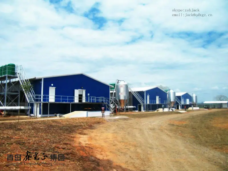 large span steel structure warehouse price