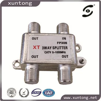 Catv 3 Way Satellite Splitter Cable Tv Splitter - Buy Splitter ...