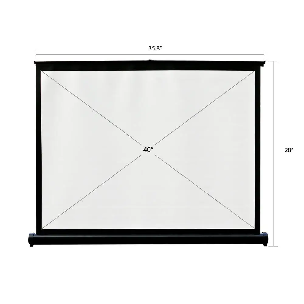 Matt White Projector Screen For Business Meetings Home Cinema Projection Table/desktop Projector