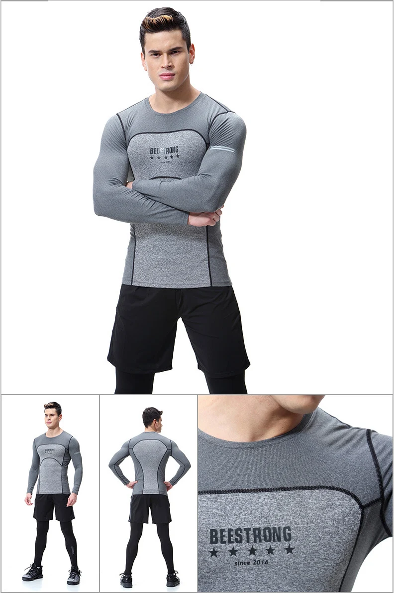 long sleeved gym set