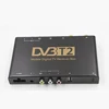 mpeg4 h264/H.265/HEVC usb Mobile digital car dvb-t2 tv tuner receiver box, compatible with DVB-T TV programs