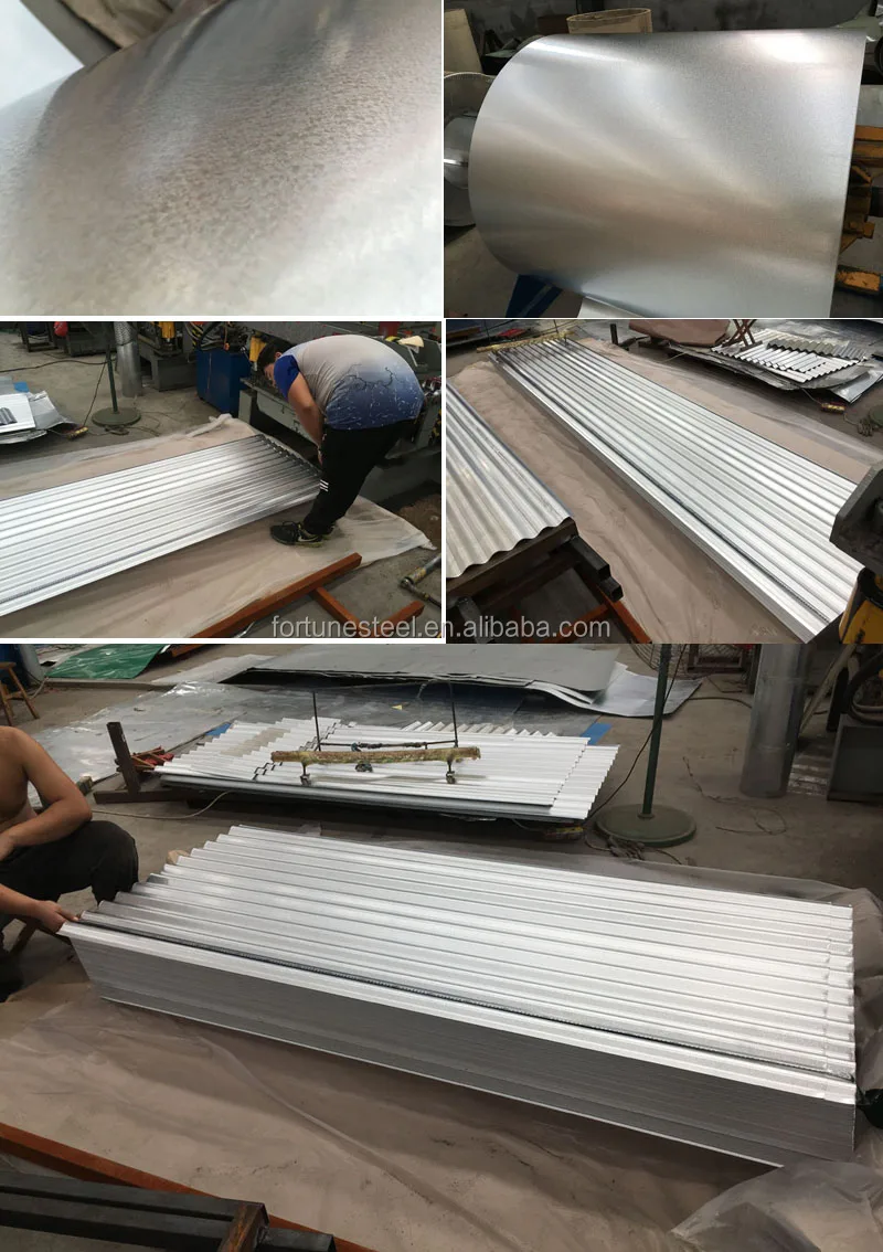 Galvalume Aluzinc Sheet Corrugated Steel Roofing Sheet/aluminum Sheet Trim Decking Price