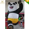 3m tall lovely inflatable panda cartoon mascot for advertising
