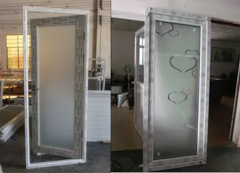 door pvc waterproof bathroom casement larger