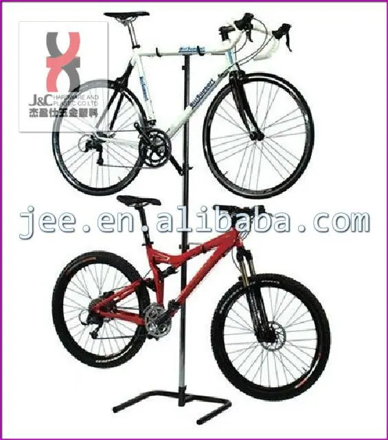 Useful Metallic Flooring Bicycle Display Racks And Stands/practical