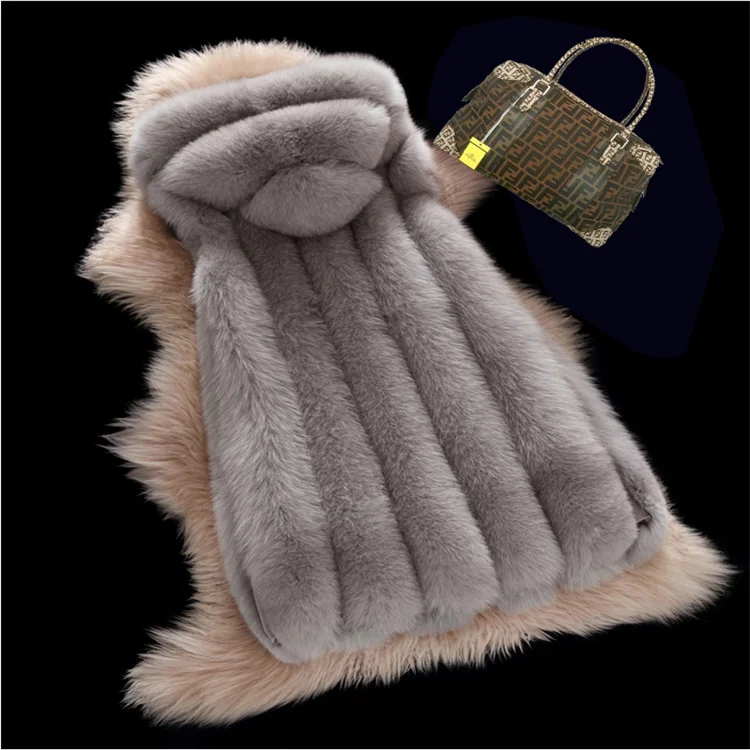 Winter Women Mink Fur Ponchos / Mink Fur Jacket/knitted Mink Fur Coat