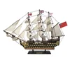 FINE QUALITY Wooden HMS Victory Limited Tall Model Ship British royal historical war ship Nelson's flag ship 24'' maritime decor