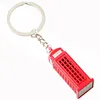 Factory direct custom key chain london cell phone box with best prices London Red telephone booth Shape key chain