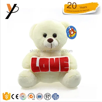 custom logo teddy bear