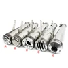 Vintage Stainless Steel motorcycle exhaust Muffler for Classic,Chopper,Cruiser,cafe race,Harleys motor