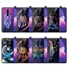 Leaves Wind chimes Tempered Glass Case for OPPO F11 Pro F9 F5 Find X Anti-Scratch Fingerprint Drop Cover