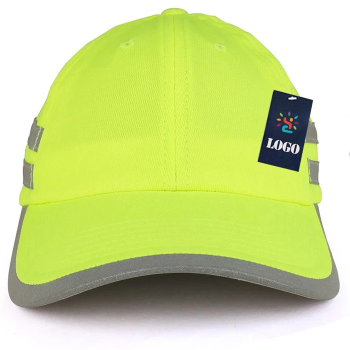 GADIEMKENSD Unstructured UV Baseball Cap with Reflective Tape 22-24.4in 