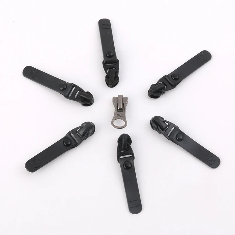 Custom Logo Metal Zipper Head Zipper Slider Zip Pulls Wallet Boot