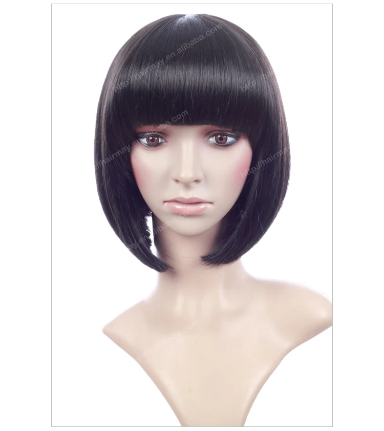 short black bob wig