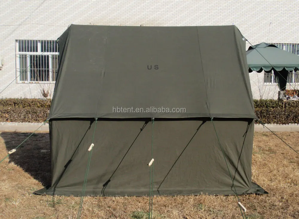 Canvas Army Wall Tent Military Used Cotton Canvas Camping Tent - Buy